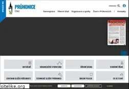 Sites similar to pruhonice-obec.cz