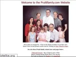 Sites similar to pruittfamily.com