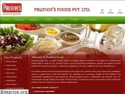 Sites similar to pruthvifoods.com