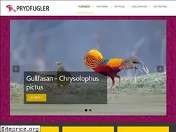 Sites similar to prydfugler.no