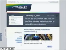 Sites similar to przebudzenie.net