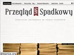 Sites similar to przegladspadkowy.pl