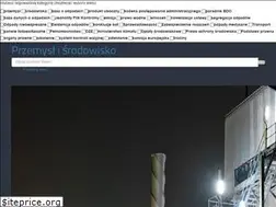 Sites similar to przemyslisrodowisko.pl