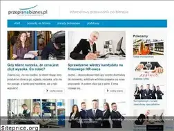 Sites similar to przepisnabiznes.pl
