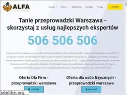 Sites similar to przeprowadzkiwarszawa.net