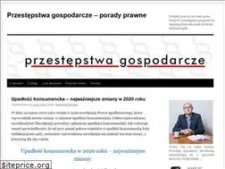 Sites similar to przestepstwa-gospodarcze.pl