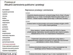 Sites similar to przetargi.pl