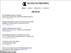 Sites similar to przybyl.io