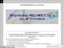 Sites similar to przychodniamilowice.pl
