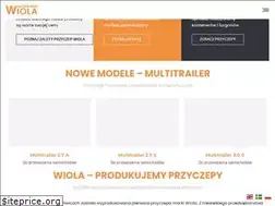Sites similar to przyczepy-wiola.eu