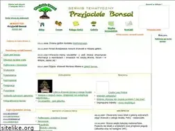 Sites similar to przyjacielebonsai.pl