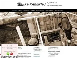 Sites similar to ps-rakennus.fi