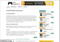 Sites similar to ps4fanatics.fr
