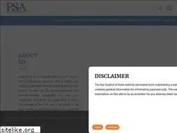 Sites similar to psalegal.com