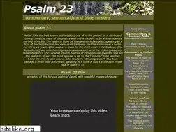 Sites similar to psalm-23-the-lord-is-my-shepherd.com