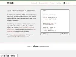 Sites similar to psalm.dev