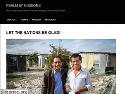 Sites similar to psalm67missions.net