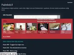Sites similar to psalmbok.fi