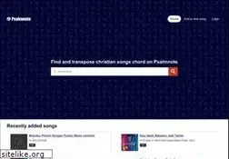 Sites similar to psalmnote.com
