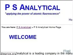 Sites similar to psanalytical.com