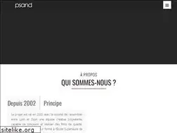 Sites similar to psand.fr