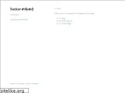 Sites similar to psankar.github.io