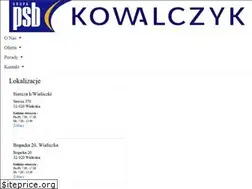 Sites similar to psbkowalczyk.pl