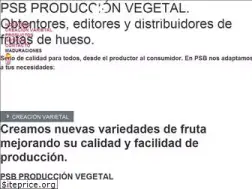 Sites similar to psbproduccionvegetal.com