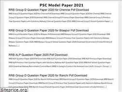 Sites similar to pscmodelpapers.in