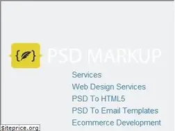 Sites similar to psdmarkup.com
