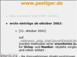 Sites similar to pseliger.de