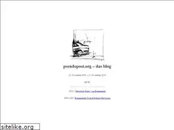 Sites similar to pseudopost.org