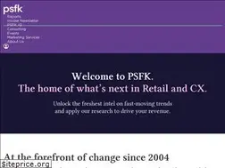 Sites similar to psfk.com