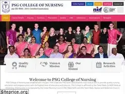 Sites similar to psgnursing.ac.in