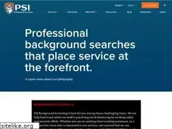 Sites similar to psibackgroundcheck.com