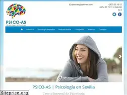 Sites similar to psico-as.com