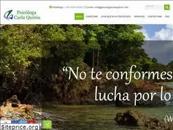 Sites similar to psicologacarlaquiros.com