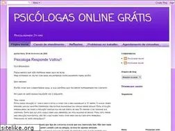 Sites similar to psicologaonlinegratis.blogspot.com