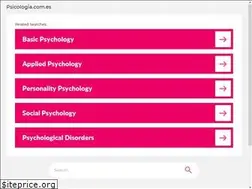 Sites similar to psicologia.com.es