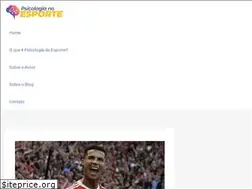 Sites similar to psicologianoesporte.com.br