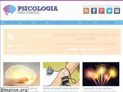 Sites similar to psicologiaparacuriosos.com.br