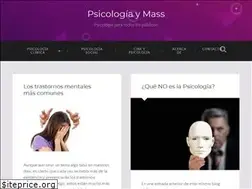 Sites similar to psicologiaymass.wordpress.com