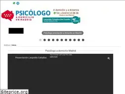 Sites similar to psicologodomiciliomadrid.es