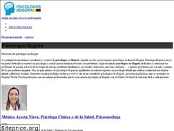Sites similar to psicologosbogota.com