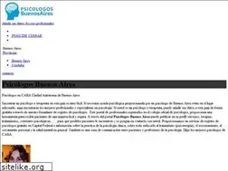 Sites similar to psicologosbuenosaires.com