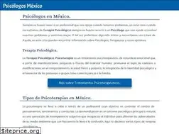 Sites similar to psicologosmexico.net