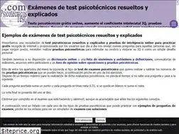 Sites similar to psicotecnicostest.com