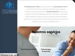Sites similar to psicoterapiaparatodos.com