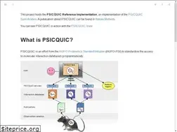 Sites similar to psicquic.github.io