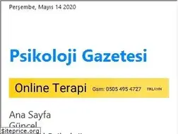 Sites similar to psikolojigazetesi.com